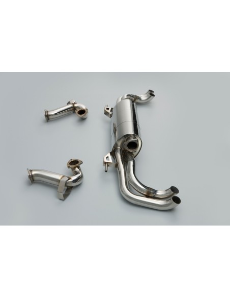 Audi R8 V8 2007-12 Milltek Sport Cat-Back tar bort bakre katalysatorer - Non-Resonated (mindre-dämpad)