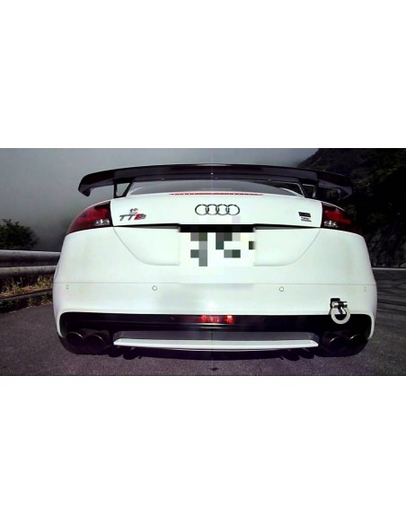 Audi TTS 2,0TFSi 8J Milltek Sport Cat-Back 4x special utblås - Non-Resonated (mindre-dämpad)