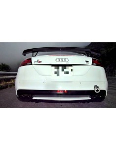 Audi TTS 2,0TFSi 8J Milltek Sport Cat-Back 4x special utblås - Resonated (dämpad) 2