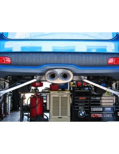 Mini Cooper Coupé S R58 Milltek Sport Cat-Back 2x Ovala JET utblås (passar ej JCW stötfångare) - Resonated (dämpad)