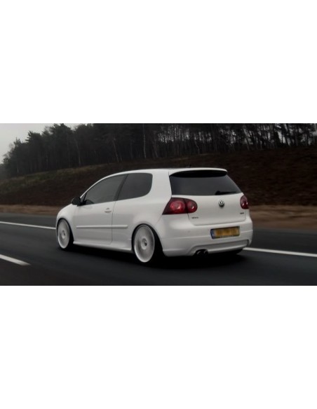 VW Golf GTi Edition 30 Milltek Sport 3" Cat-Back 2x 80 chrome GT utblås - Resonated (dämpad)
