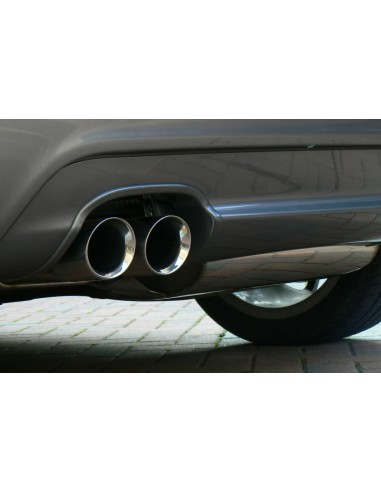VW Golf GTi Edition 30 Milltek Sport 3" Cat-Back 2x 80 chrome GT utblås - Resonated (dämpad)