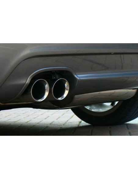 VW Golf GTi Edition 30 Milltek Sport 3" Cat-Back 2x 80 chrome GT utblås - Resonated (dämpad)