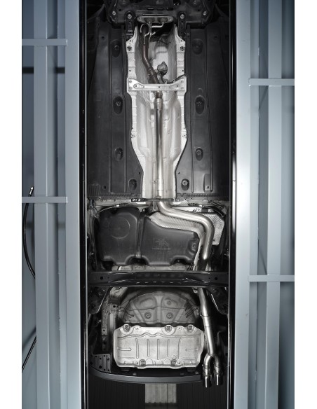Seat Leon 2,0TDi 150hk 3 & 5 dörrars Milltek Sport Cat-Back 2x 80 chrome GT utblås - Non-Resonated (mindre-dämpad)