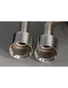 BMW M4 S55 F82/ F83 Milltek Sport Cat-Back 4x 90 chrome GT utblås (måste kapa original avgassystem) - Resonated (dämpad)