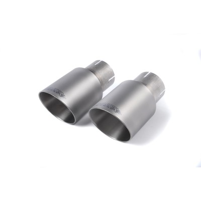 Audi A3 2,0TDi 150hk Milltek Sport Cat-Back 2x 80 titan GT utblås - Resonated (dämpad)