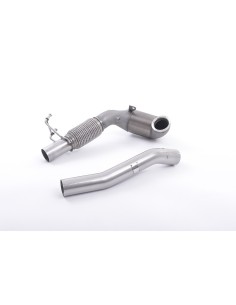 VW Golf GTi mk7.5 Milltek Sport 3" gjuten Downpipe med 200 cells racekatalysator (upp till 400hk)