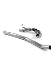 VW Golf R mk7 Milltek Sport 3" gjuten Downpipe  med HJS 200 cells racekatalysator (EC Godkänt) (upp till 450hk) 2