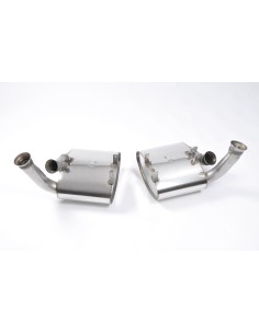Porsche 997.1 Carrera / Carrera S Milltek Sport 2,5" Cat-Back avgassystem (Cup version) (inga avgasventiler) 2