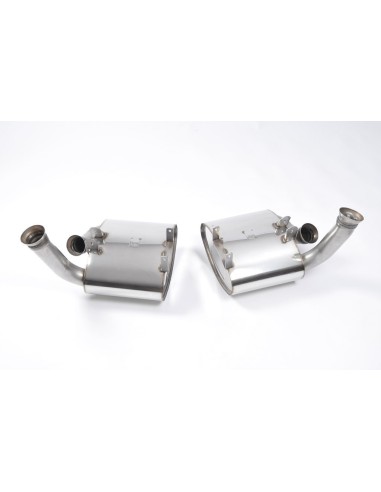 Porsche 997.1 Carrera / Carrera S Milltek Sport 2,5" Cat-Back avgassystem (Cup version) (inga avgasventiler)