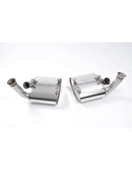 Porsche 997.1 Carrera / Carrera S Milltek Sport 2,5" Cat-Back avgassystem (Cup version) (inga avgasventiler)