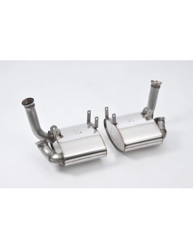 Porsche 997.1 Carrera / Carrera S Milltek Sport 2,5" Cat-Back avgassystem (Cup version) (inga avgasventiler)