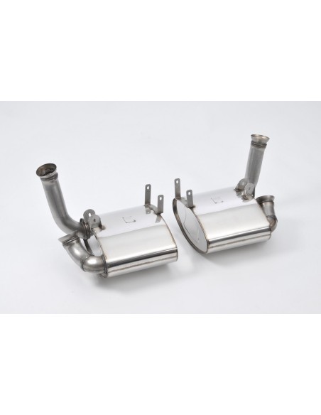 Porsche 997.1 Carrera / Carrera S Milltek Sport 2,5" Cat-Back avgassystem (Cup version) (inga avgasventiler)