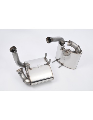 Porsche 997.1 Carrera / Carrera S Milltek Sport 2,5" Cat-Back avgassystem (Cup version) (inga avgasventiler)