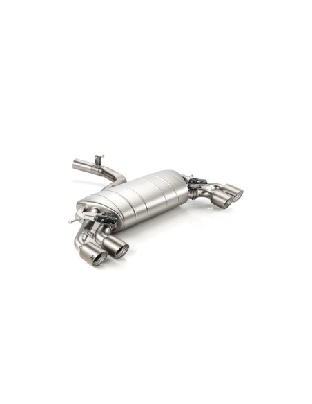 Volkswagen Golf R 3/5 dörrars mk7.5 Akrapovic Slip-On i titan med Titan utblås