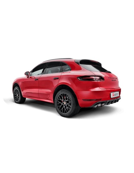 Porsche Macan 3,6 Turbo 95B Akrapovic Evolution System i titan