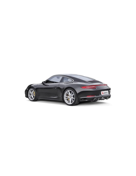 Porsche 991.2 3,0T Carrera / Carrera S Akrapovic Slip-on i Titan med Titan utblås