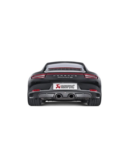 Porsche 991.2 3,0T Carrera / Carrera S Akrapovic Slip-on i Titan med Titan utblås