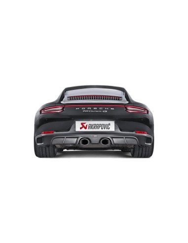 Porsche 991.2 3,0T GTS Akrapovic kolfiber diffuser Matt