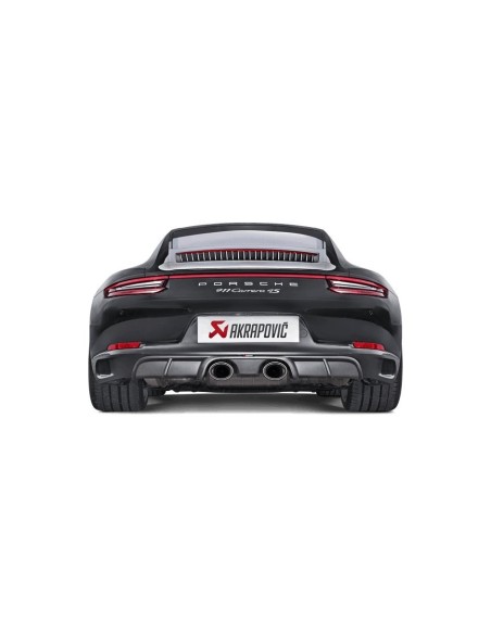 Porsche 991.2 3,0T Carrera / Carrera S Akrapovic kolfiber diffuser Matt