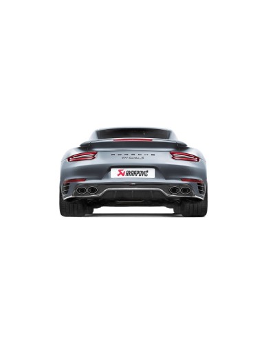 Porsche 991.2 Turbo / Turbo S Akrapovic Slip-on i Titan