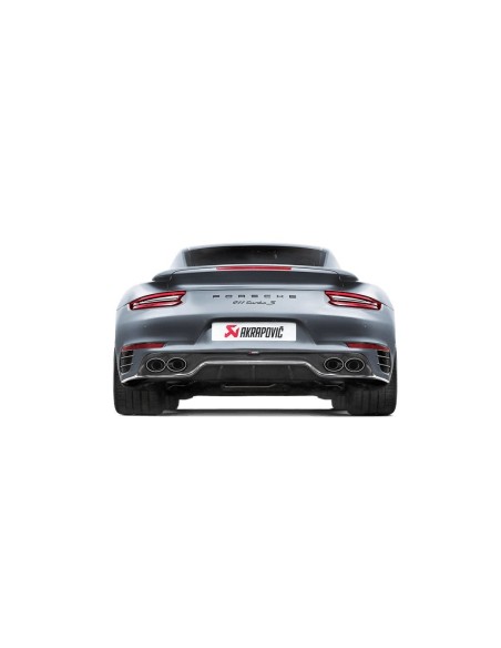 Porsche 991.2 Turbo / Turbo S Akrapovic Slip-on i Titan