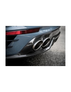 Porsche 991.2 Turbo / Turbo S Akrapovic kolfiber diffuser blank