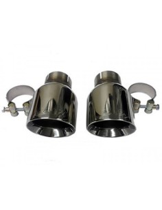 Porsche 991.2 GT3 Milltek Sport 2x Chrome GT100 utblås till original avgassystem
