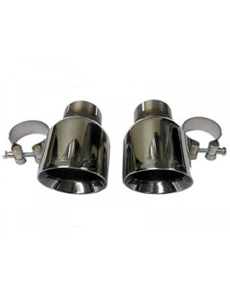 Porsche 991.2 GT3 Milltek Sport 2x Chrome GT100 utblås till original avgassystem