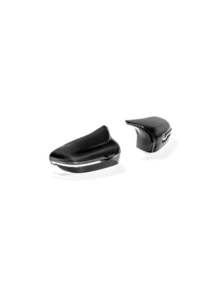 BMW M5 F90 Akrapovic kolfiber backspegelkåpor blank