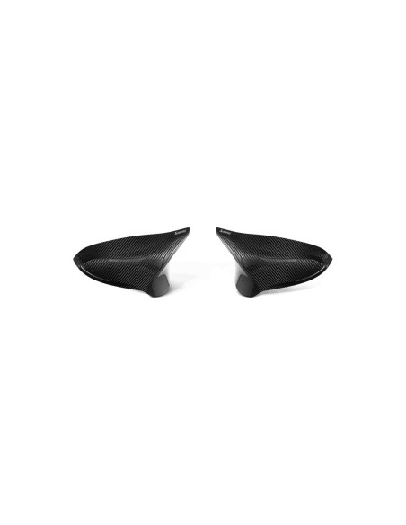 BMW M4 F82 / F83 Akrapovic kolfiber backspegelkåpor blank