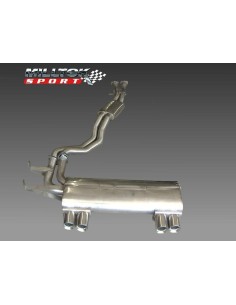 BMW M3 E46 Milltek Sport Cat-Back 4x 80mm Special utblås 2