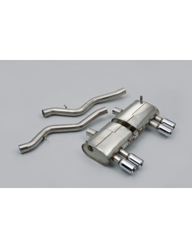 BMW M3 E90 / E92 / E93 Milltek Sport Slip-On avgassystem 4x 80mm Special utblås
