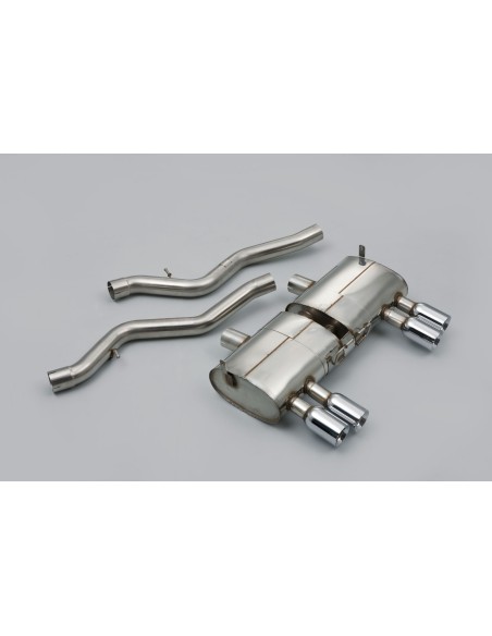 BMW M3 E90 / E92 / E93 Milltek Sport Slip-On avgassystem 4x 80mm Special utblås