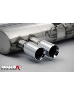 BMW M3 E90 / E92 / E93 Milltek Sport Slip-On avgassystem 4x 80mm Special utblås