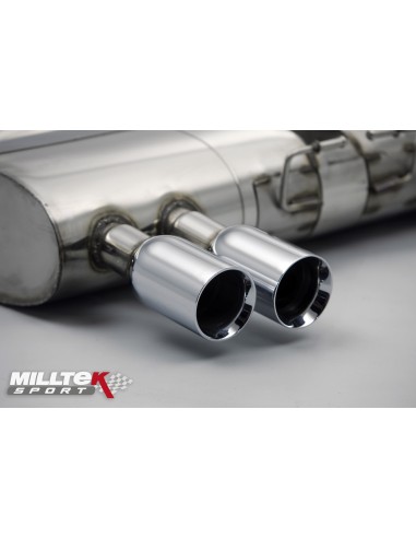 BMW M3 E90 / E92 / E93 Milltek Sport Slip-On avgassystem 4x 80mm Special utblås