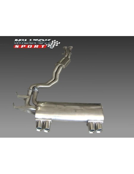 BMW M3 CSL E46 Milltek Sport Cat-Back 4x 80mm Special utblås
