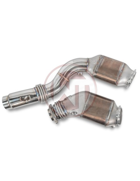 BMW M3 S55 F80 Wagner Tuning Downpipes med racekattalysatorer EU6 200Cell