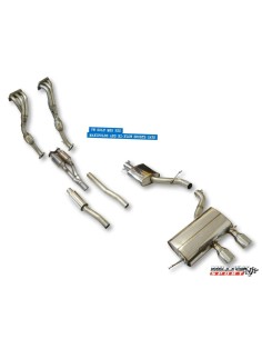 VW Golf R32 mk5 Milltek Sport racekatalysatorer 2