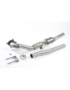 Audi TTS 2,0TFSi 8J Milltek Sport 3" Downpipe med racekatalysator 2
