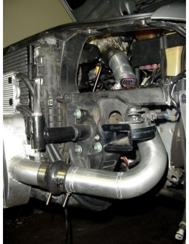 Audi A4 1,8T 20V B5 Evolution Racewerks Competition Intercooler kit svart kit (komplett)
