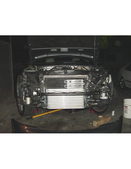Audi A4 1,8T 20V B6 Evolution Racewerks Competition Intercooler kit svart kit (komplett)