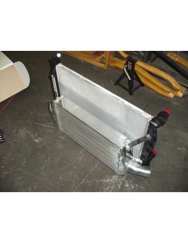Audi A4 1,8T 20V B6 Evolution Racewerks Competition Intercooler kit svart kit (komplett)