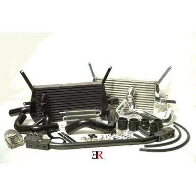 Audi A4 1,8T 20V B6 Evolution Racewerks Competition Intercooler kit svart kit (komplett)