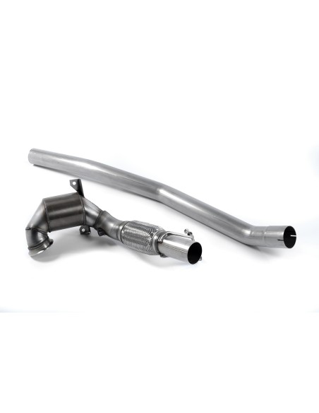 Skoda Octavia 2,0TFSi RS 5E Milltek Sport 3" gjuten Downpipe med HJS 200 cells racekatalysator (EC Godkänt) (upp till 450hk)