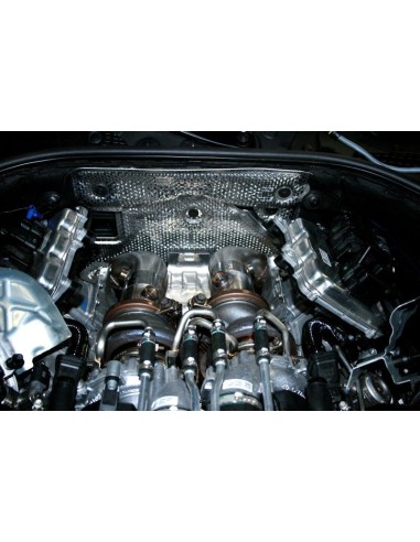 BMW M6 F12 / F13 S63 Evolution Racewerks downpipes utan katalysatorer