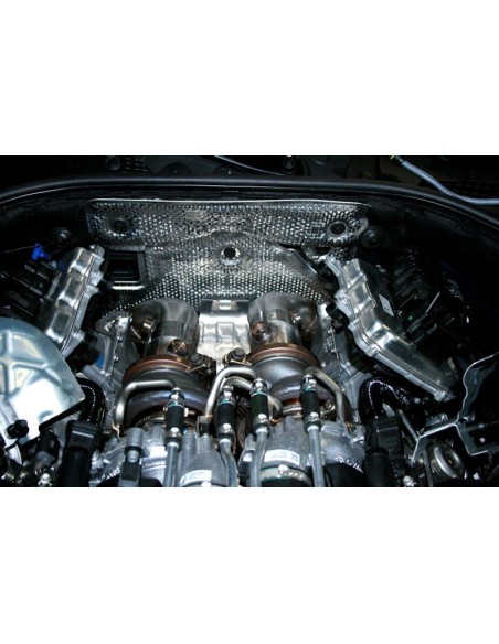 BMW M6 F12 / F13 S63 Evolution Racewerks downpipes utan katalysatorer
