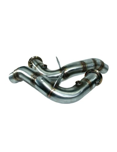 BMW M6 F12 / F13 S63 Evolution Racewerks downpipes utan katalysatorer