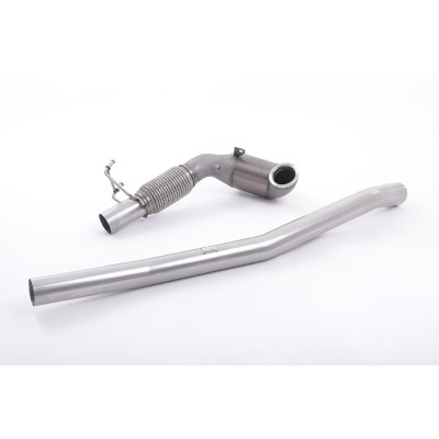 VW Golf R mk7 Milltek Sport 3" gjuten Downpipe med 200 cells racekatalysator (upp till 400hk)