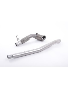 Seat Leon 2,0TFSi Cupra ST 4drive (kombi) Milltek Sport 3" gjuten Downpipe med 200 cells racekatalysator (upp till 400hk)
